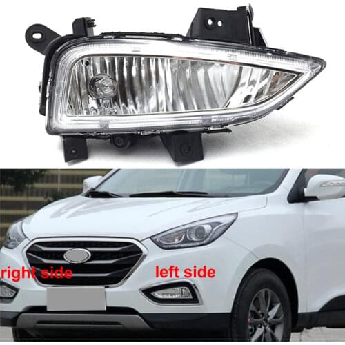 For Hyundai ix35 2013 2014 2015 2016 Fog Lamp Car Front Bumper Grille Signal Lamp Driving Fog Lights Assembly