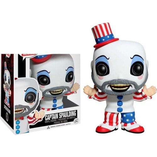 Funko pop Captain Spaulding 58# Action Figure Anime Model Pvc Collection Toys For birthday Gifts