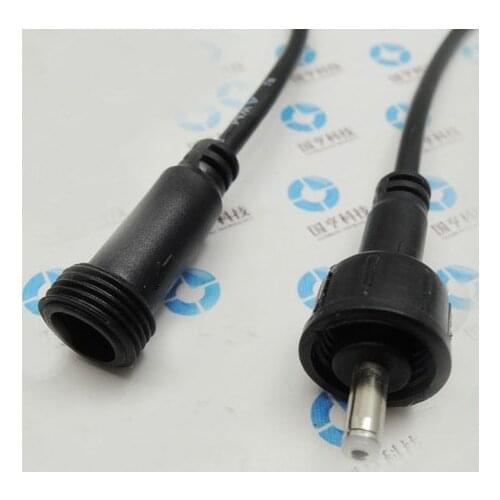 3.5mm x 1.35mm Male to Female Plug Waterproof LED Strip DC Power Cable