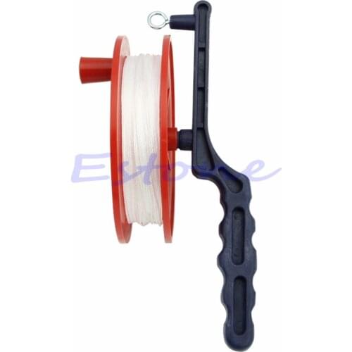 60M Reel Handle Line String Wind Ball Bearing Wheel OutdoorKite Winder Tool
