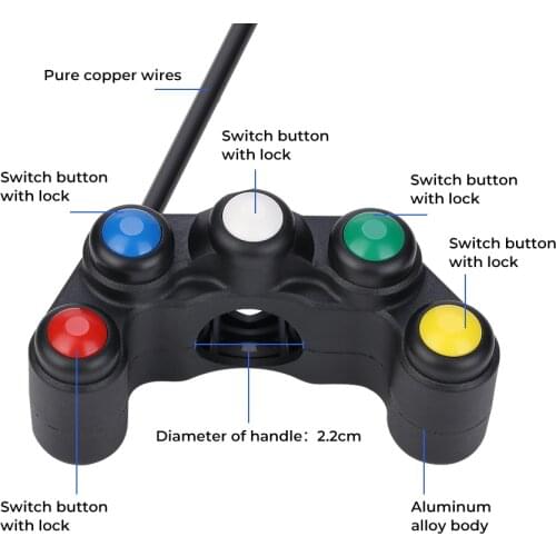 KEMiMOTO Steering Wheel Control Buttons