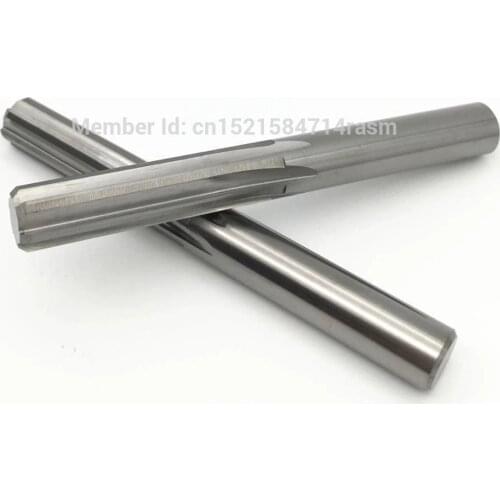 KLOT Solid Carbide Chucking Machine Reamer 6.5 7 7.5 8 8.5 9 9.5mm H7/H8/H9 Straight Flute HRC50