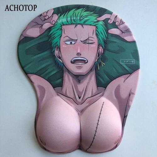 3D Sexy Mouse pad Beautiful Girl Wrist Rest Soft Silica gelBreast Gaming gamer YoRHa No 2 Type B Mousepad NieR:Automata 2B Pad