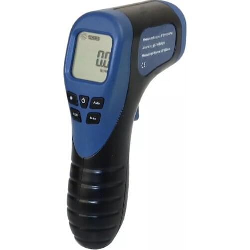 Laser Photo Digital Tachometer Non-Contact Gun Measure Range 2.5-99999 RPM LCD Backlit Data Hold Meter Gauge Tester