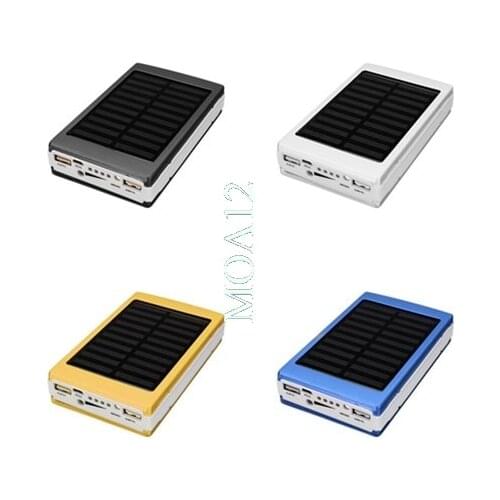 Mobile power 5x18650 LED Portable Dual USB Power Bank External Battery Charger DIY Box Case J2 DIY sets of materials Solar