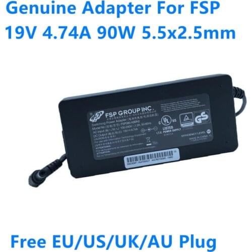 Genuine FSP090-ABBN2 19V 4.74A 90W AC Adapter Switching Power Supply For FSP FSP090-ABBN3 FSP090-DMCB1 PA3516U-1ACA PA3822E-1AC3