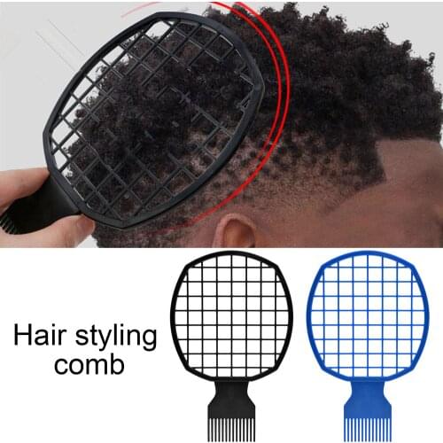 Portable 2 in 1 Afro Twist Wave Curl Hair Brush Comb for Natural Twists Curls Coils Dreads Hair Styling Tool