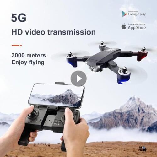 S604 Pro GPS Folding Drone UAV Quadcopter WiFi FPV With Dual Camera 4K HD Camera Aerial Photography Helicopter Foldable Upgrade