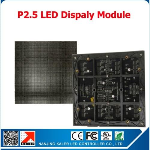 TEEHO Indoor Full Color P2.5 RGB LED Display Module 64*64 pixel 160x160mm 2121SMD 3IN1 LED Video Signboard
