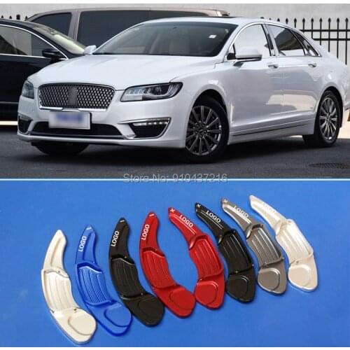For Lincoln MKC MKX MKZ MKS Continental 2015-2018 Aluminum Car Steering Wheel Shift Paddle Shifter Gear Extention
