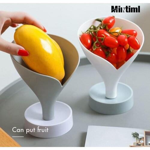 Funnel-Cradle Chopsticks Cage Funnel All-Purpose Drain Water Storage Rack Plastic Chopsticks Fruit Vagetable Cage Storage Funnel