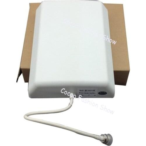 ZQTMAX Indoor Wall Panel Antenna 8dBi 806-2700Mhz for gsm 2g 3g 4g mobile signal amplifier LTE 2600 Repeater smartphone booster