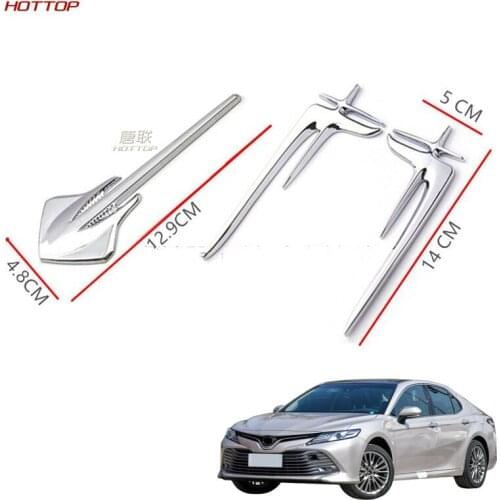 1 Pair Rear Side Car Body Panel Cover Durable Decoration Compatible for Toyota Camry 2018 2019 8th car styling