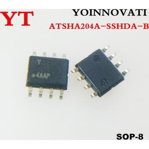 10 pcs /lot ATSHA204A-SSHDA-B ATSHA204A-SSHDA ATSHA204A-SS ATSHA204A ATSHA204 Y CRYPTO 4.5KB I2C SOP8 best quality