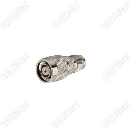 100 Pieces TNC Jack Female to RP-TNC Male with Female Pin Straight adapter connector custom type