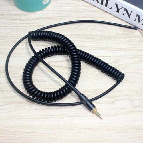 3.5mm 6.5mm Flexible Headphones Cable for SONY MDR 7506 V6 Headphones Audio Cable Wire
