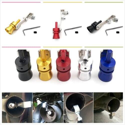 Car Turbo Sound Exhaust Muffler Pipe Whistle Simulator Whistler Accessories for Land Rover 2.5 V6 found 3 V6 V8