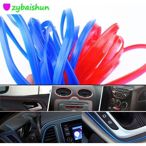 Car styling 7mm without nail accessories interior decoration line for Toyota Lexus Honda Acura Nissan