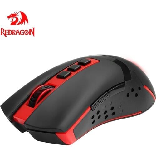 Redragon Blade M692 USB Wireless Gaming Mouse programmable 4800 DPI 9 buttons ergonomic for overwatch gamer Mice laptop computer
