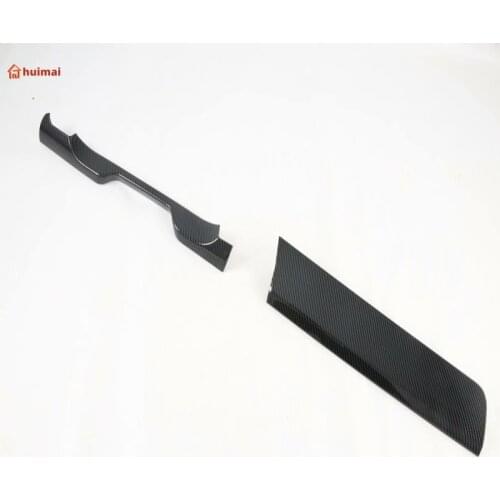 Carbonfiber Styling Car Dashboard Center console Control Strip Cover Trim accessories LHD for Kia Sorento MQ4 2021 2022