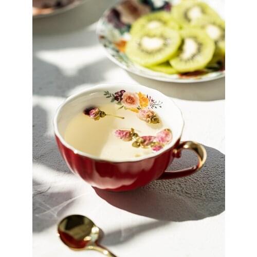 Creative English Tea Cup Porcelain European Eco Friendly Modern Tea Cup Coffee Novelty Milk Tazas Desayuno Home Drinkware EI50BD