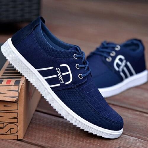 Summer Breathable Mens Shoes Casual Men Loafers Antiskid Mens Board Shoes Light Flat Mens Canvas Shoes Chaussures Homme