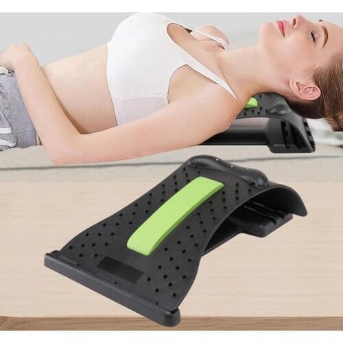 Back Stretcher Massager Acupuncture Device Relieves Back Pain, Neck Stretcher Relieves Neck Shoulder Pain