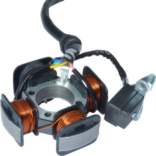 NEW High Quality Motorcycle 5 Wire 4 Poles for Honda CG125 ZJ125 CG ZJ 125 125cc Magneto Stator Coil Generator Spare Parts
