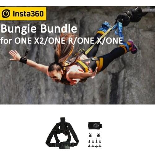 Insta360 Bungie Bundle adapter base For Insta360 ONE X2/ONE R/ONE X/ONE GO 2 Sports Action Camera Accessories