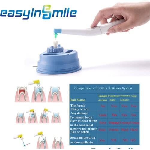 Dental sonic EndoE Activation Sytem Needle tok irrigator dental instrument Endo Root Canal Cleaning Pack of 60 Tips Easyinsmile