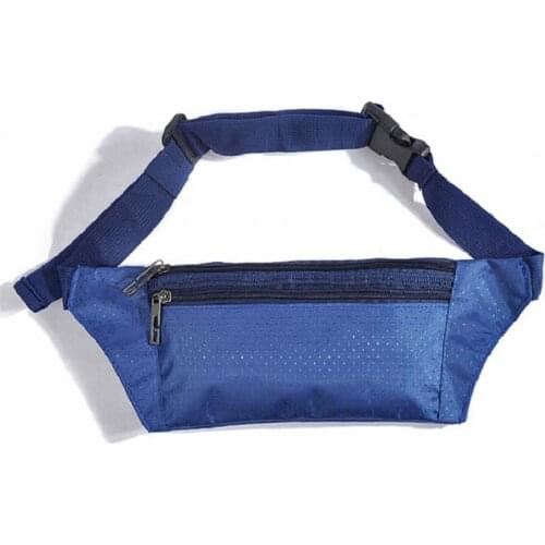 Unisex Waterproof Running Sport Belt Bum Bag Camping Hiking Zip Fanny Waist Bag Fashion New Bags