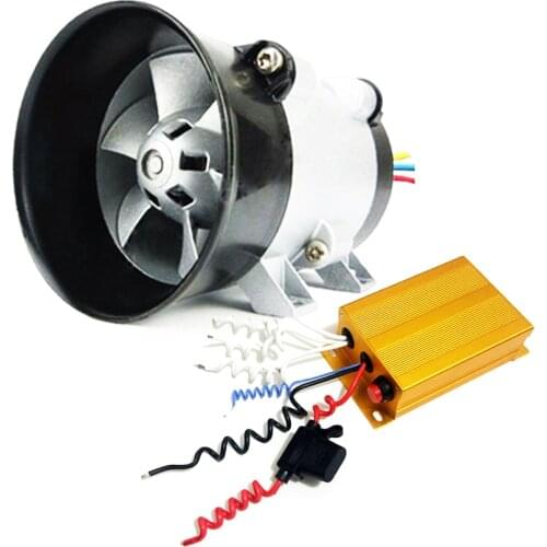 Universal Car Turbocompressor Turbo Charger with Automatic Controller Maximum 300W 35000 RPM