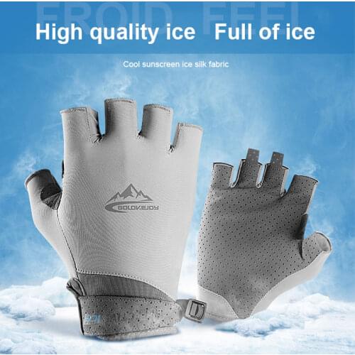 2021 Bike Bicycle Glove Anti-slip Anti-sweat Men Women Half Finger Gloves Breathable Anti-shock Sports Golf Gloves Cycling Glove