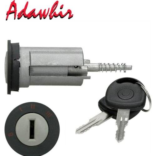 IGNITION SWITCH BARREL LOCK FOR OPEL VAUXHALL CORSA ASTRA F G CORSA B C MERIVA TIGRA ZAFIRA 90167295 0913618 0913619 0913684
