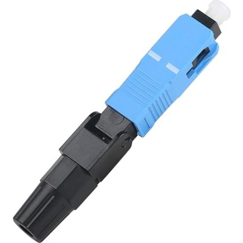 100pcs Embedded SC cold connector optical fiber connector skin cable SC fast connector cold connector