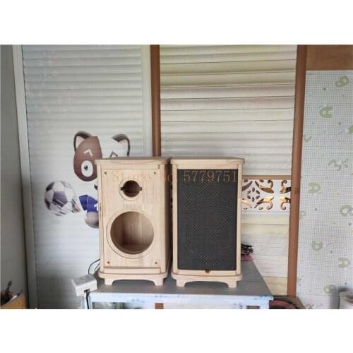 15 Inch Solid Wood Speaker Box Speaker Shell Empty Box Car Subwoofer Tire Cannon Empty Shell Speaker