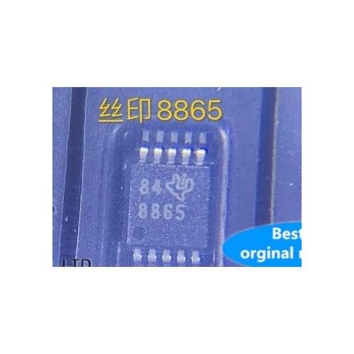 2PCS ADS8865 ADS8865IDGSR printing 8865 MSOP-10 AD converter in stock 100% new and original