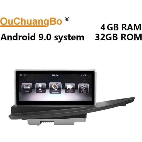Ouchuangbo PX6 android 9.0 car multiemdia tape recoder for RHD Volvo S80 2004-2011 autoradio stereo 4GB+64GB