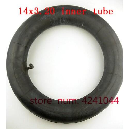 Free shipping 14x3.20 (3.00-10) inner tube for Electric Bicycle scooter 14 inch electric tricycle tire inner tube