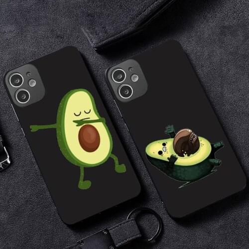 Avocado Phone Case for iPhone 12 11 mini pro XS MAX XR 8 7 6 6S Plus X 5S SE 2020