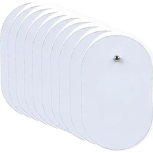 Extra Replacment Snap Electrode Pads Gel Sticker for Tens Unit Body Electric Therapy Massager Machine Pluse Muscle Stimulator