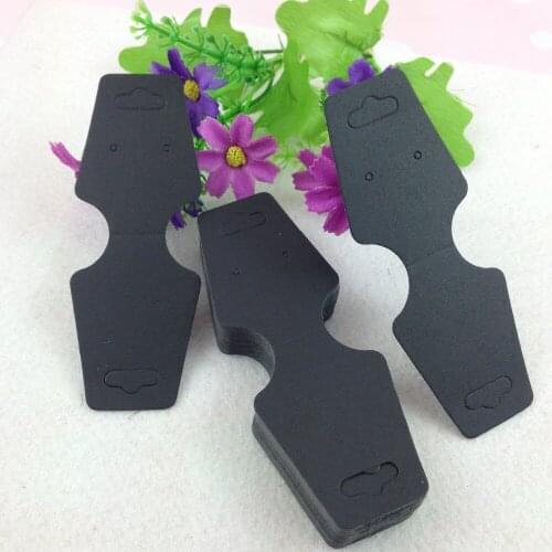 100pcs Necklace Cards+100pcs Earring Holes card, Exquisite Jewelry Gift Packing display Pendant Accessories Card