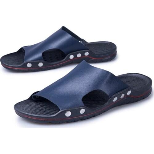 Mazefeng New Men Slippers Massage TPR Sole Sandals for Mans Comfortable Slippers Massage 2020 Mens Slippers Indoor Shoes 39-45