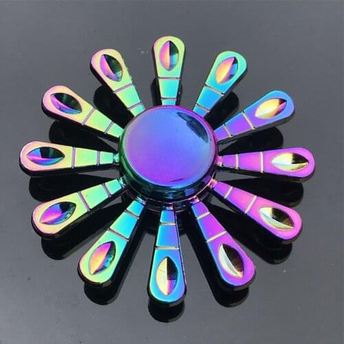 Finger Top Spinner Toy Fidget Metal EDC Hand Spinner For Autism And ADHD Anxiety Stress Relief Focus Fidget Spinner