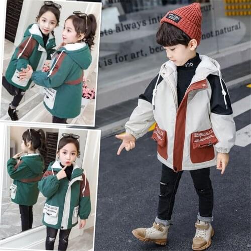 New fashion autumn winter boys Girls jacket childrens clothing trench coat kids jacket girl coats Trench Wind Dust Outerwear