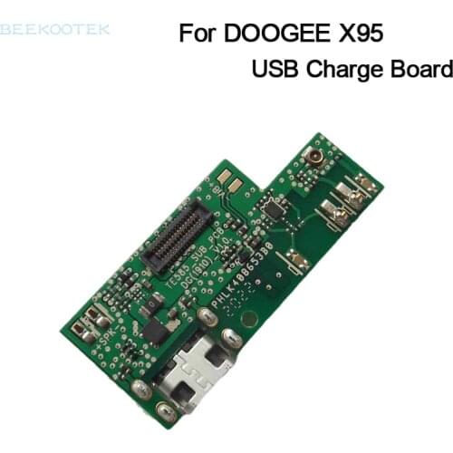 New Original Doogee X95 USB Plug Board Flex Cable Dock Connector Microphone Mobile Phone Charger Circuits For Doogee X95 Phone