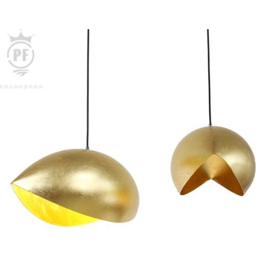 Restaurant droplight Shell shaped chandelier Lamps and lanterns of restoring ancient ways Art lamp loft Bar droplight