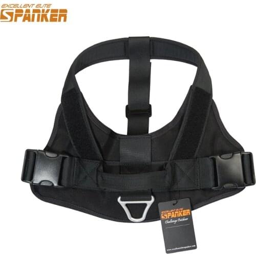 EXCELLENT ELITE SPANKER Tactical Dog Harness Patrol K9 Harness Service Dog Vest Military Dog Vest Working Dog Vest with Handle