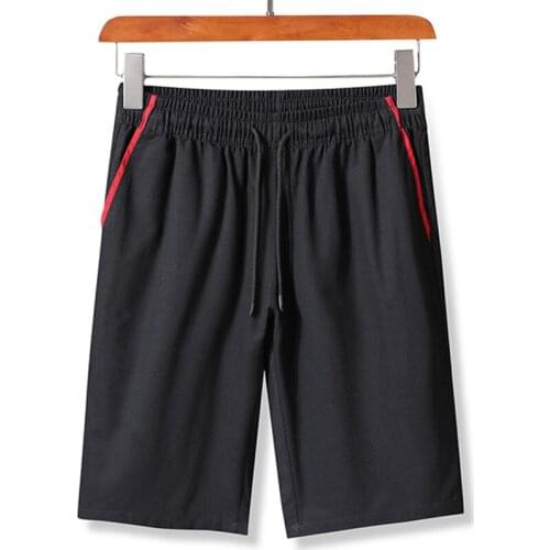 2020 Summer Shorts Men 5XL Casual Knee-length Beach Shorts Mens Fashion Outwear Breathable Cotton Male Shorts Homme Brand Cloth