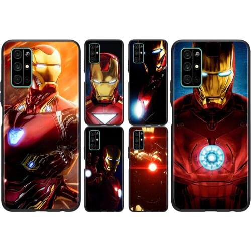 Marvel Super Hero Avengers Iron Man For Huawei Honor 50 SE V30 View 20 V20 30i 30S 30 20S 20E 20i 20 Lite Pro Plus Phone Case